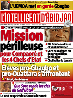 L’intelligent d’Abidjan N° 2195