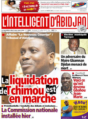 L’intelligent d’Abidjan N° 2040