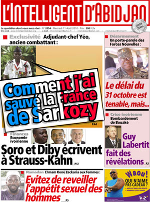 L’intelligent d’Abidjan N° 2054