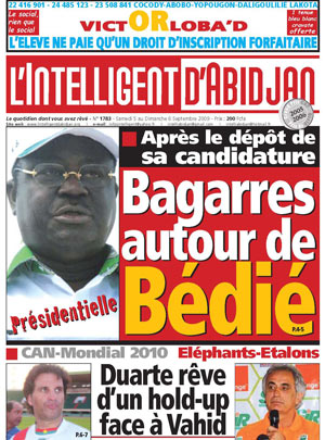 L’intelligent d’Abidjan N° 1783