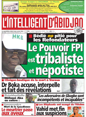 L’intelligent d’Abidjan N° 1784