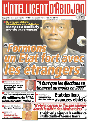 L’intelligent d’Abidjan N° 1809