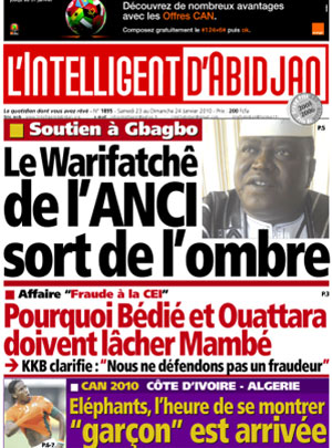 L’intelligent d’Abidjan N° 1895