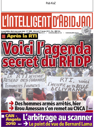 L’intelligent d’Abidjan N° 1898