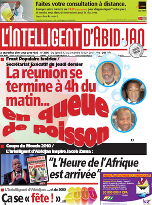 L’intelligent d’Abidjan N° 2006