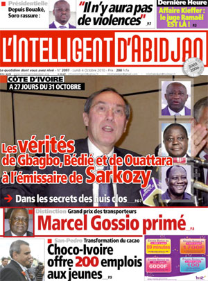 L’intelligent d’Abidjan N° 2098