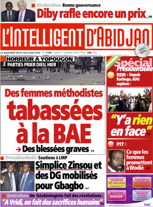 L’intelligent d’Abidjan N° 2104
