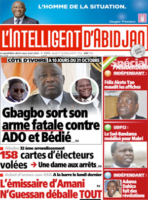 L’intelligent d’Abidjan N° 2113