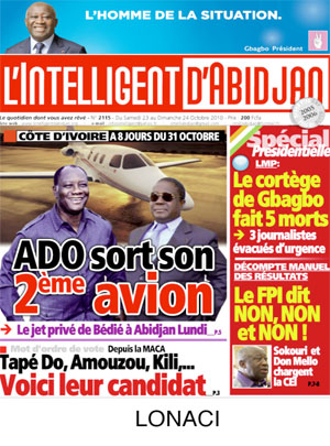 L’intelligent d’Abidjan N° 2115
