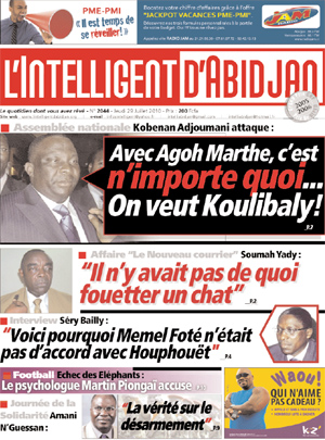 L’intelligent d’Abidjan N° 2044