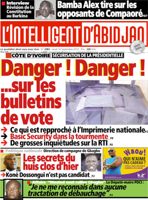 L’intelligent d’Abidjan N° 2083