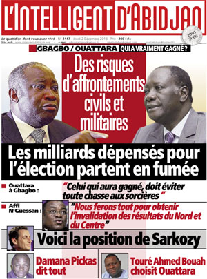 L’intelligent d’Abidjan N° 2147