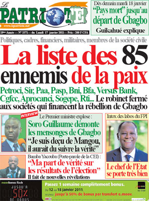 Le Patriote N° 3371