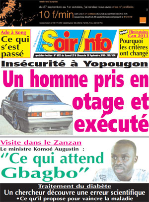 Soir Info N° 4821