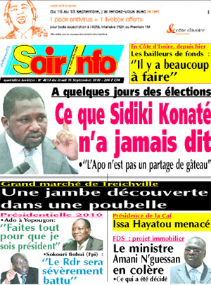 Soir Info N° 4813