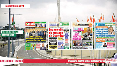 Titrologue Du Jeudi 20 Juin 2024 Discours Du Chef De L Etat Devant Le