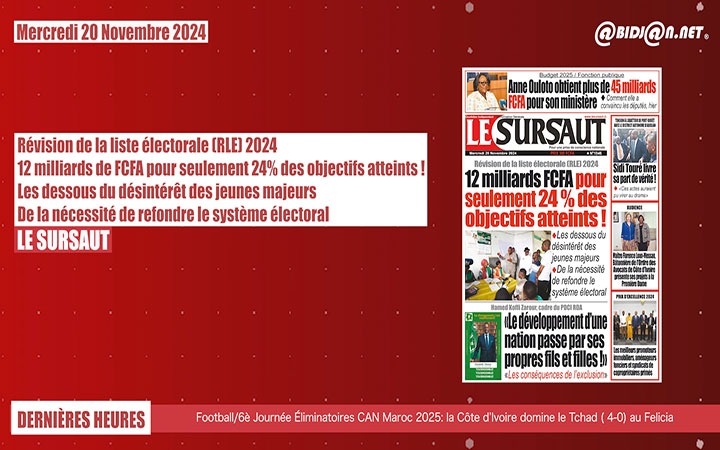 Le Titrologue Du Mercredi 20 Novembre 2024 Révision De La Liste