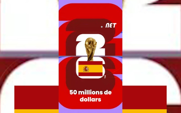 Primes Mondial 2026 : Près de 30 milliards de FCFA pour le champion espagnol