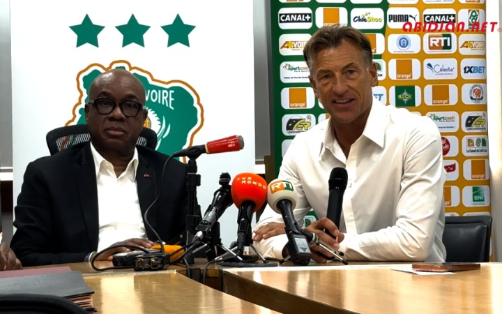Football: les premiers mots du nouveau sélectionneur Hervé Renard.