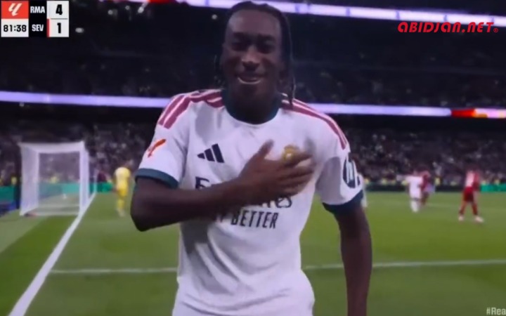 Yan Diomande inscrit un but sensationnel pour le Real Madrid !