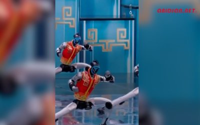 Nouvel An chinois: des robots font le show