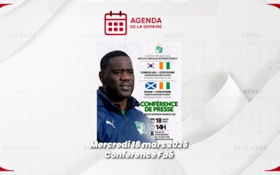 Agenda de la semaine du 17 au 21 mars 2026/ Pélé JCOM