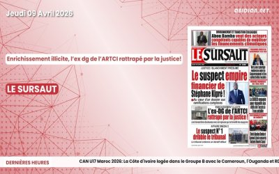 Titrologue du jeudi 09 avril 2026/Dégâts en saison des pluies, pourquoi le gouvernement doit sortir le bâton