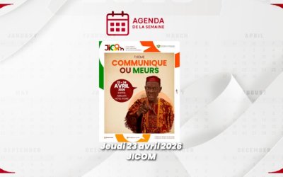 Agenda de la semaine du 20 au 26 avril 2026/JICOM
