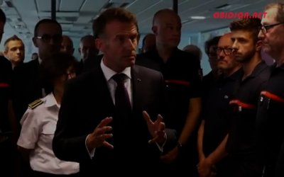Incendies en france : Emmanuel Macron s'adresse aux pompiers et appelle à 