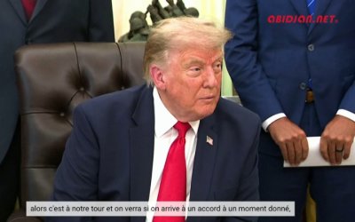 Trump avertit qu'il va frapper 
