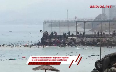 Point Afrik/ Maroc : Au moins 34 personnes ont perdu la vie en tentant de rejoindre à la nage l'enclave espagnole de Ceuta.