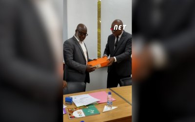 Election FIF: dépôt de candidature d'Idriss Diallo