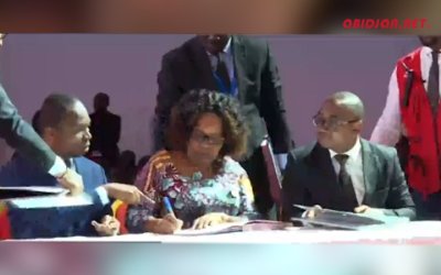 Journée de la Jeunesse : Signature de conventions entre l'INFAS, l'Agence Emploi Jeunes et l'OSCN.
