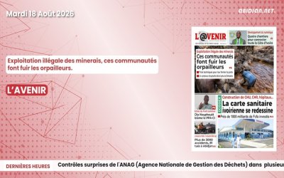 Titrologue du mardi 18 août 2026/ Exploitation illégale des minerais, ces communautés font fuir les orpailleurs.