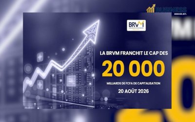 BRVM : Record historique de la capitalisation boursière à plus de 20 000 milliards FCFA.