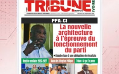 Titrologue du Vendredi 25 septembre 2026 : L'ambassadeur KKB célèbre une amitié qui pèse 240 milliards FCFA, rapporte TRIBUNE IVOIRE